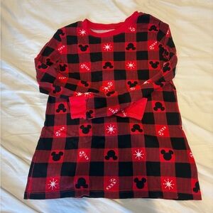 Disney Red and Black Womens Pajamas